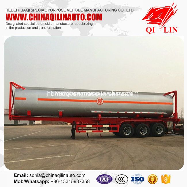 2019 New Design ISO 40FT 20FT Tanker Semi Trailer 