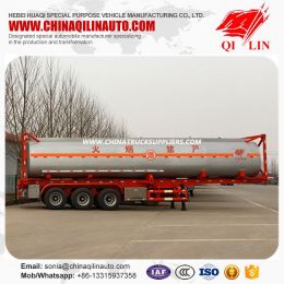 3 Axles ISO 40FT Container Tanker Semi Trailer for Kenya