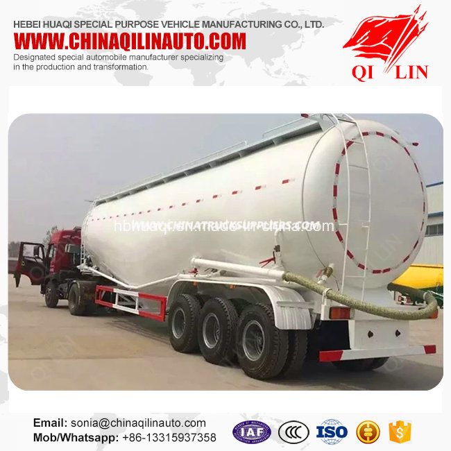 80t Payload Powder Material Tanker Type Transporter Made in China 