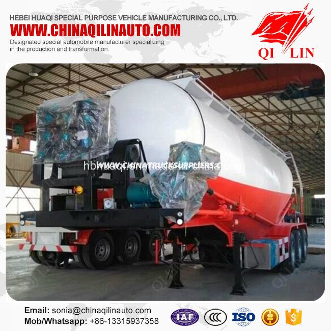 Fly Ash Transport Tanker Trailer with CCC ISO Certificate 
