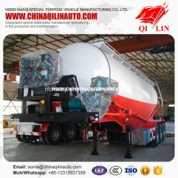 Fly Ash Transport Tanker Trailer with CCC ISO Certificate