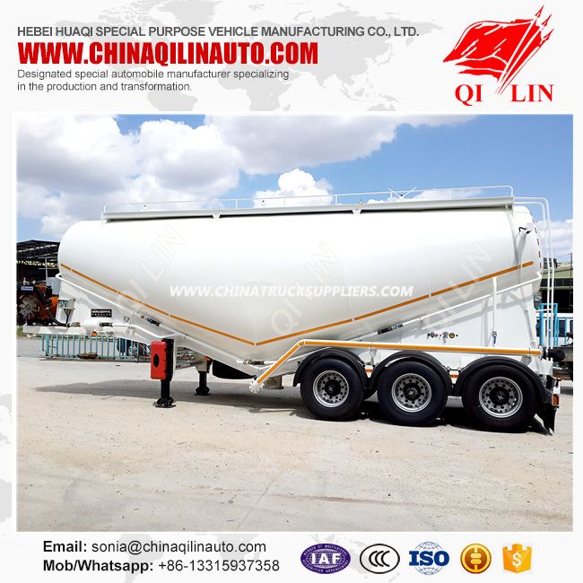 42m3 Vertical Bulk Cement Tanker Semi Trailer 