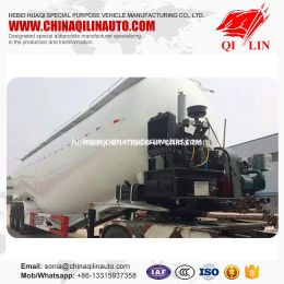 Fuwa Axle 70cbm Capacity Powder Material Tanker Type Transporter for Sale