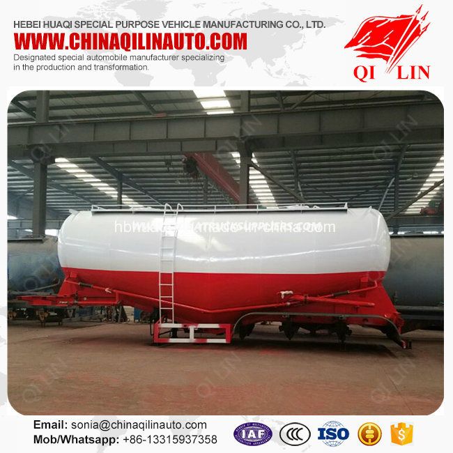 High Quality 60 Tons Lime Powder Storage Tank Semi Trailer 