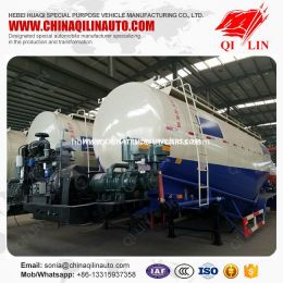 High Performance Food Grade Flour Powder Tank Semi Trailer