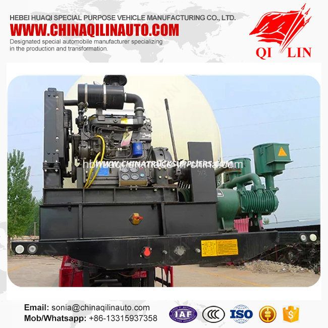 50000 Liters Smokeless Coal Powder Tank Truck Semi Trailer 