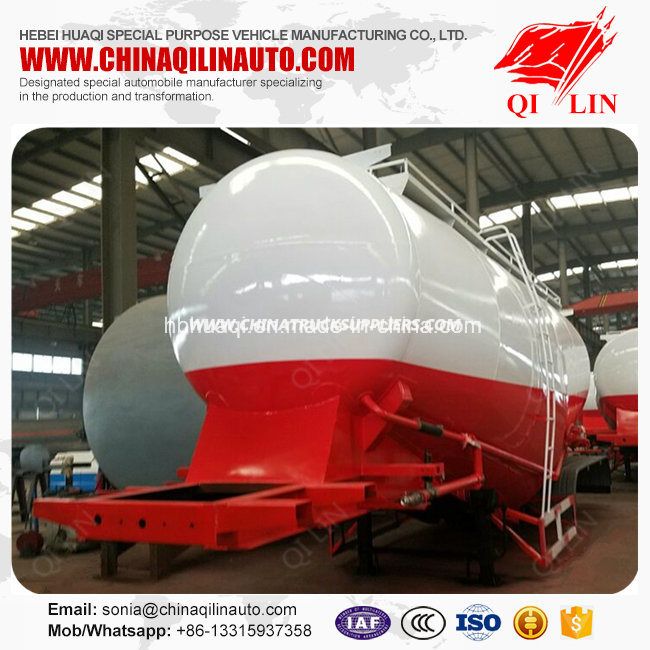 High Quality with 3 Compartments Mineral Powder Tank Semi Trailer for Africa 