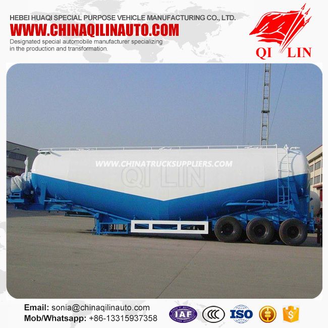 50cbm Big Capacity Cement Bulker Trailer for Sale in Pakistan 