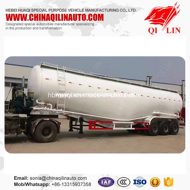 Max Payload 80tons Goods Power Material Tanker Type Semi Trailer for Sale 