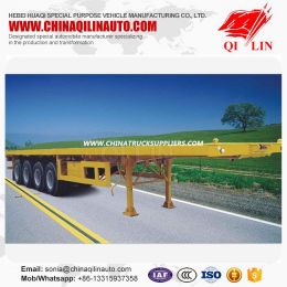 4 Axles 40FT Flatbed Trailer Dimensions for Philippines