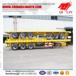 40feet 3axle Flatbed Semi Trailer