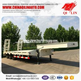 3 Axle 40ton Heavy Duty Low Bed Trailer