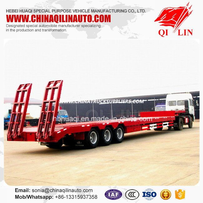 Good Quality Used Low Bed Trailer for Sale 