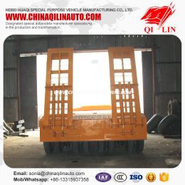 4 Axle Low Bed Trailer Price with 80 Ton Capacity