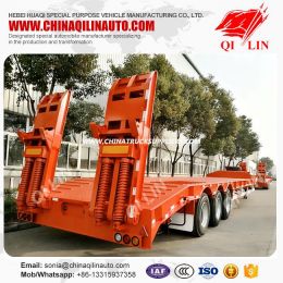 17meters Low Bed Truck Semi Trailer with German Suspension