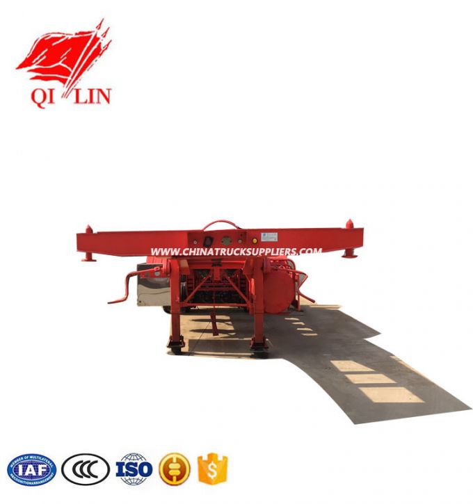 Cheap Price Heavy Machine Carrying Flatbed Semi Trailer for Sale 