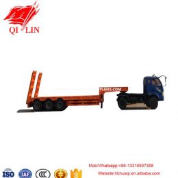 Transport Excavator Low Bed Semi Trailer for Hot Sale