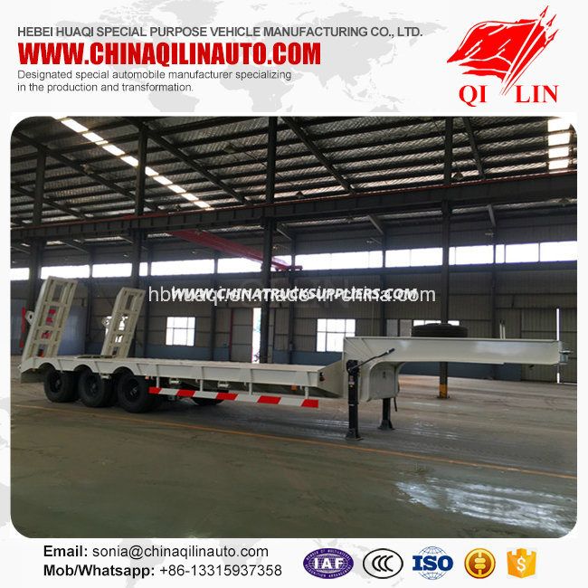 Factory Direct Supply of Cheap Price Low Bed Semi Trailer for Hot Sale 