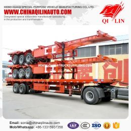 High Quality 40FT 3axle Skeleton Semi Trailer