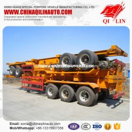 China Best Selling 40FT Container Skeletal Semi Trailer