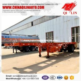 Factory Wholesale 3 Axles 30FT Container Skeleton Semi Trailer