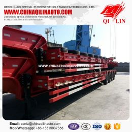 4axle Heavy Duty Lowbed Semi Trailer