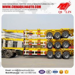 3 Axles 40FT Skeleton Semi Trailer Price