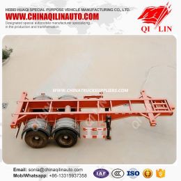 20FT Skeleton Semi Truck Trailer or Container Chassis Trailer