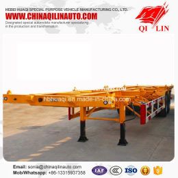 Cheap Price 2 Axles 20FT 40FT Container Skeleton Semi Trailer