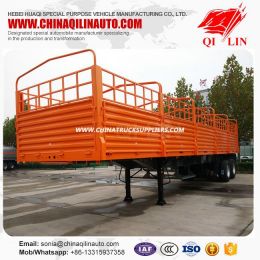 40FT 3 Axle Stake Semi Trailer for Sale