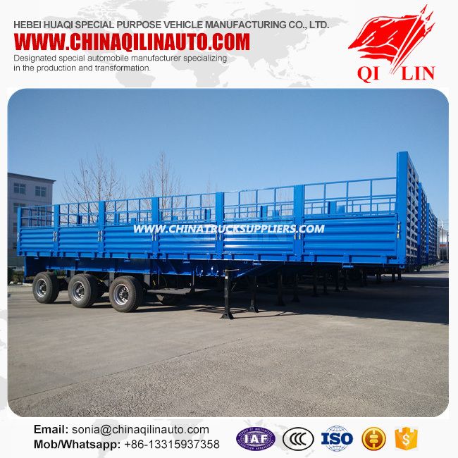 Larina Drop Side Open Semi Trailer Truck Trailer 