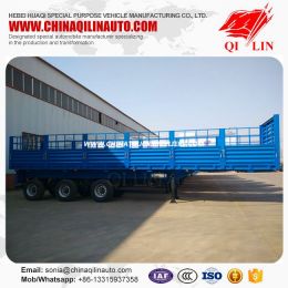 Hot Sale 30ton- 50ton 3 Axle Stake House Semi Trailer