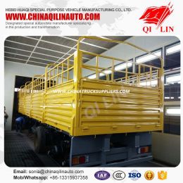 Tri-Axle Side Wall Open Semi Trailer with Door Detachable