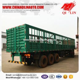 2019 New Factory Price 60 Tons Storage Fence Semi Trailer