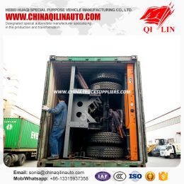 Heavy Duty Box Trailer with Door Removable for Kenya Market