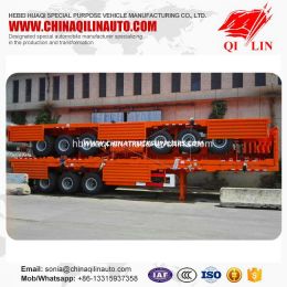 Max Payload 60tons Low Bed Semi Trailer for Cheaper Sale