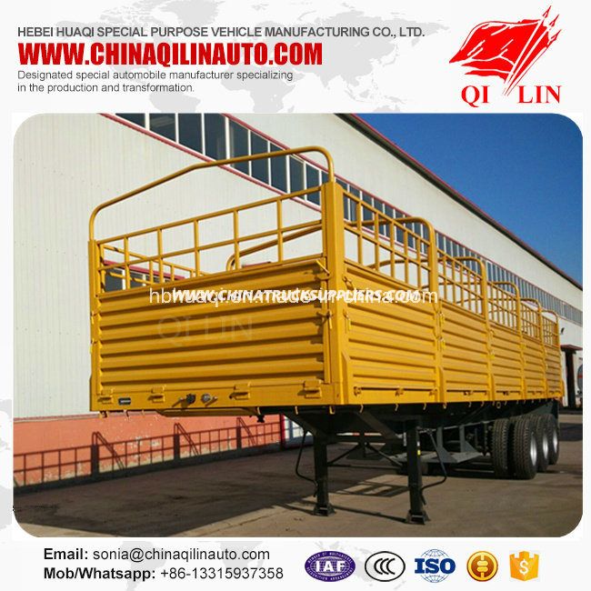 Cheap Price Side Wall Container Semi Trailer with Good Quality 