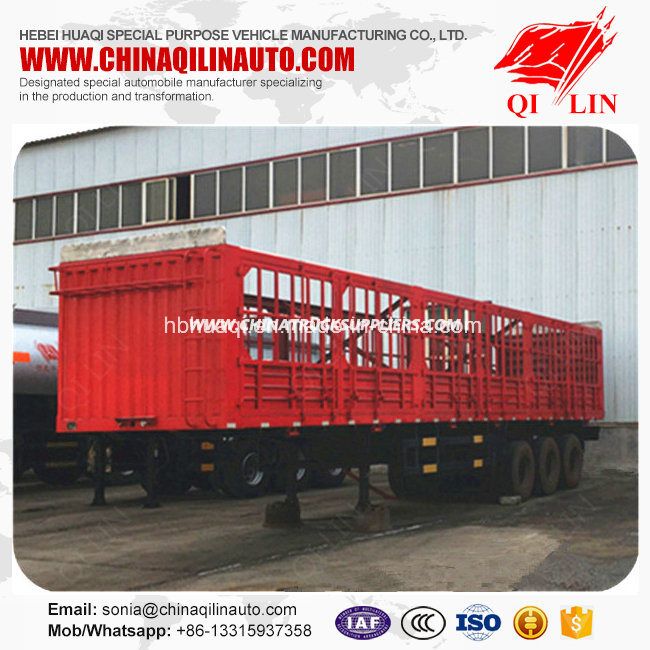 Best Selling 13 Meters Length 40FT Container Fence Semi Trailer 