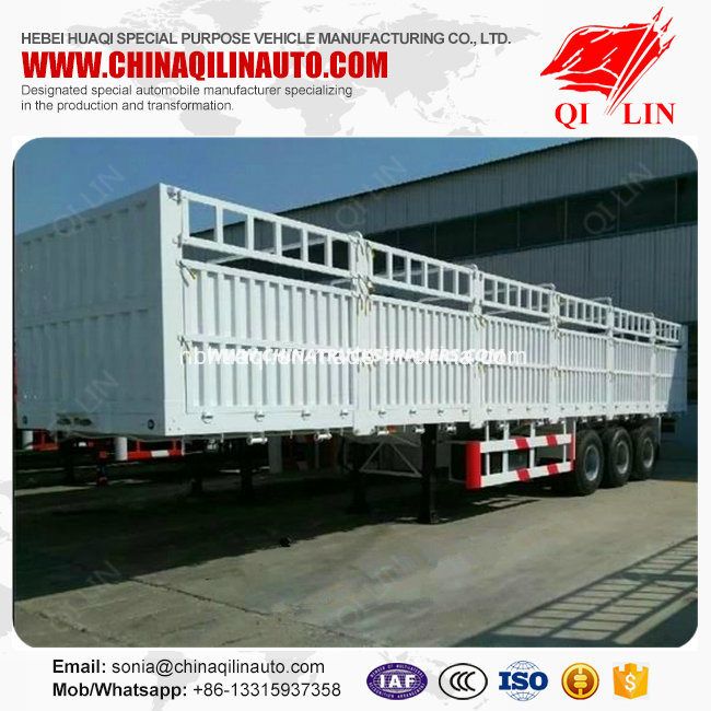 Multifunctional Side Wall Semi Trailer with ISO CCC Certification 