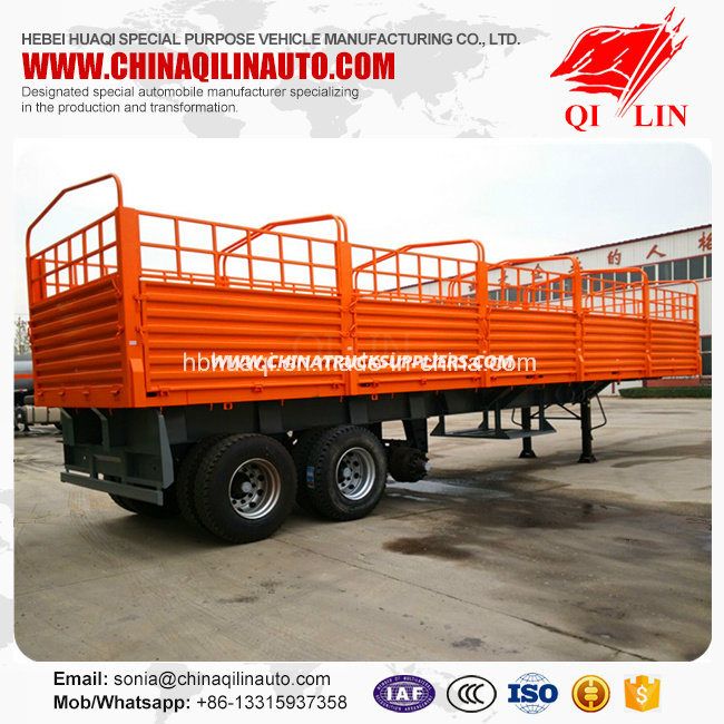 Good Quality Storage Fence Semi Trailer for African Market 