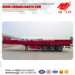 3 Axles 40 Feet Truck Trailer with Drop Side