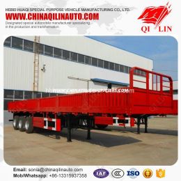 Good Quality Carbon Steel High Breast Board Semi Trailer