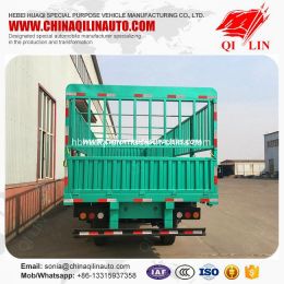 Cheap Price 3 Axles Cargo Fence Side Wall Semitrailer