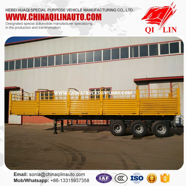 Bulk Carrier Cargo Trailer with High Fence 