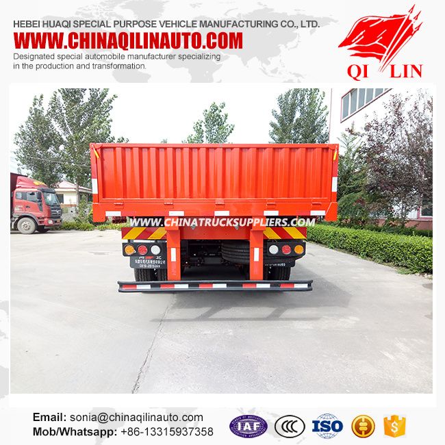 Capacidad 50 Ton De Semi Trailer Vagon Baranda Y Estaca Desontable Multiuso 