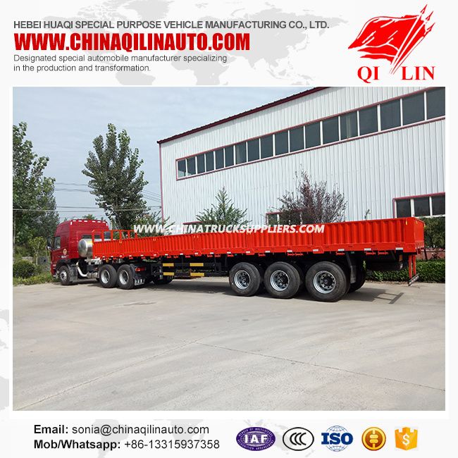 13 Mts Semi Trailer Con Baranda Bilateral Vocable Remolque Acoplado 