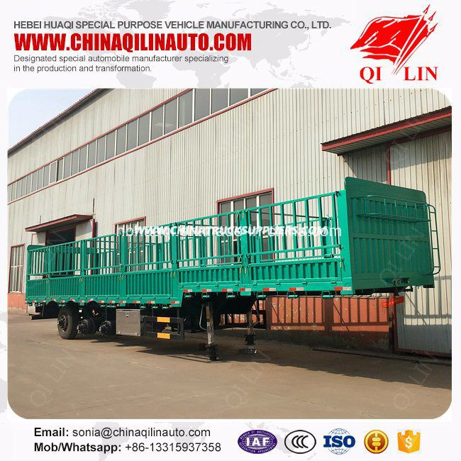 Cargo Semi Trailer for Farm Products Loading 