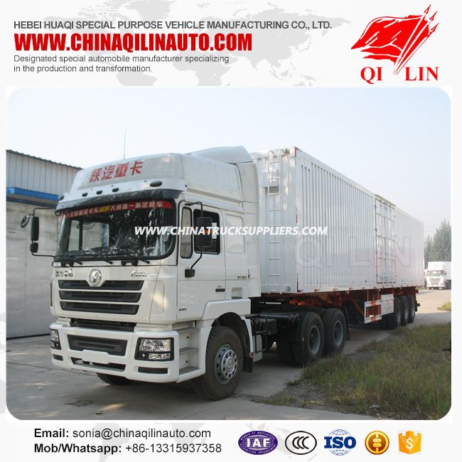 Special Truck Van Semi Trailer with Mechanical Suspension 