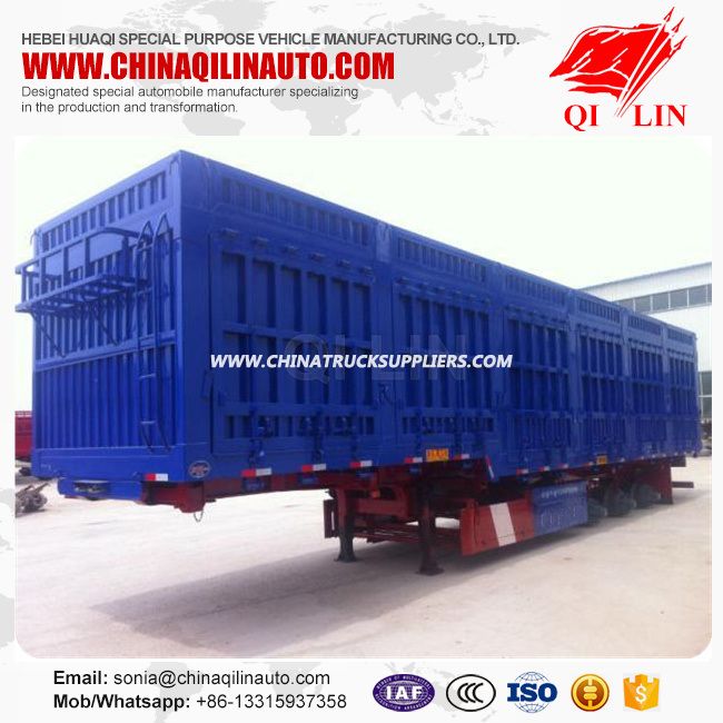 2019 New Style Warehouse Semi Trailer with Side Wall Detachable 