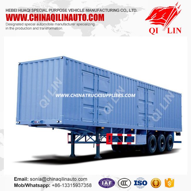 40feet Box Van Container Semi Trailer 